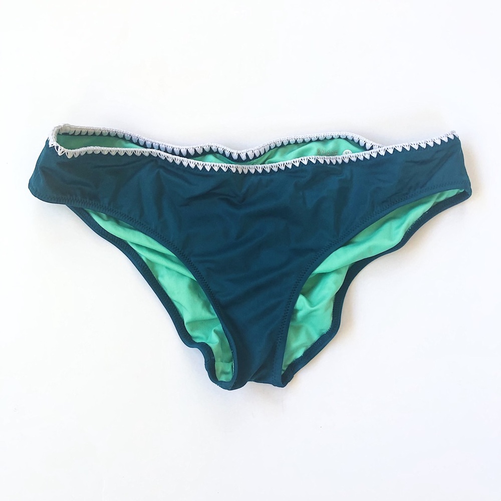 Shade & Shore Emerald Cheeky Bikini Bottoms